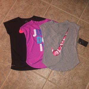 BNWT* Size 6 Girls Nike Shirts
